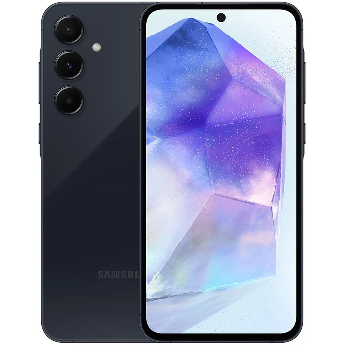 Galaxy A55 - 128GB - 8GB RAM - 2 Physical SIM - Awesome Navy by Samsung - Refurbished - Good condition