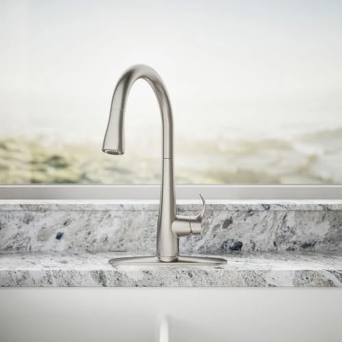 KOHLER Simplice Response Touchless Pull Down Kitchen Faucet in Stainless Steel, K-22036-VS by Kohler - Image 5