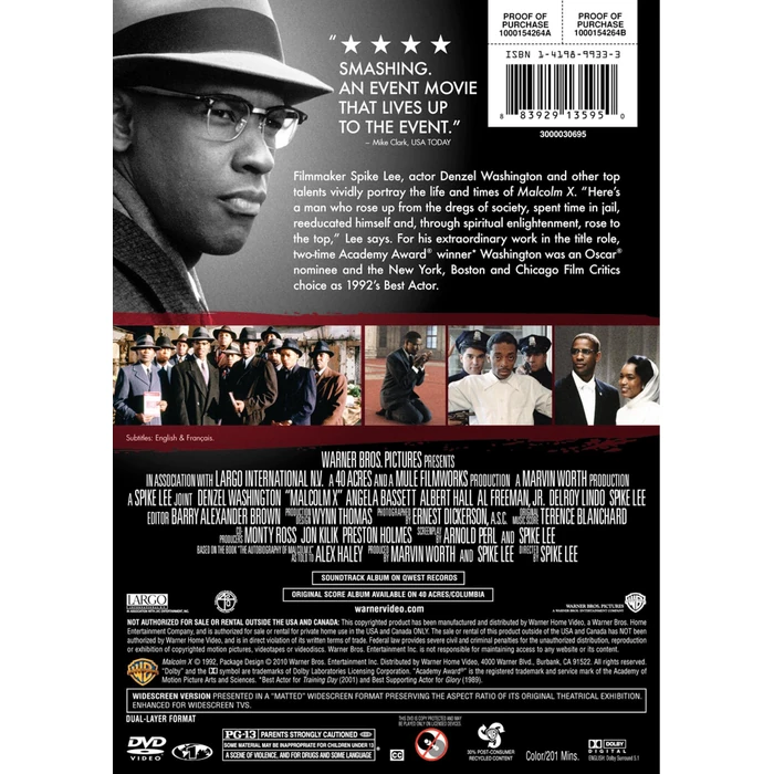 Malcolm X by WARNER BROS - Image 2