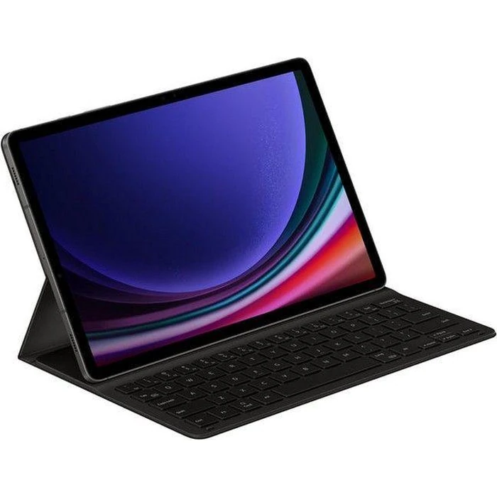 Samsung Book Slim Keyboard Cover for Galaxy Tab S9 / S9 FE (EF-DX710) - Black by Samsung - Image 2
