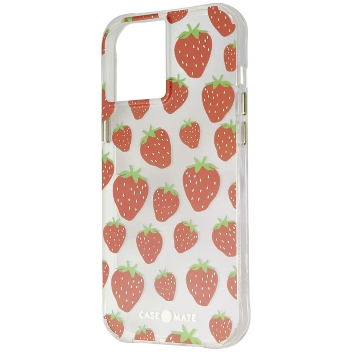 Case-Mate Prints Phone Case for iPhone 12 Pro Max - Strawberry Jam by Case-Mate - Image 2