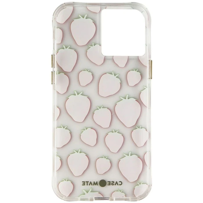 Case-Mate Prints Phone Case for iPhone 12 Pro Max - Strawberry Jam by Case-Mate - Image 3