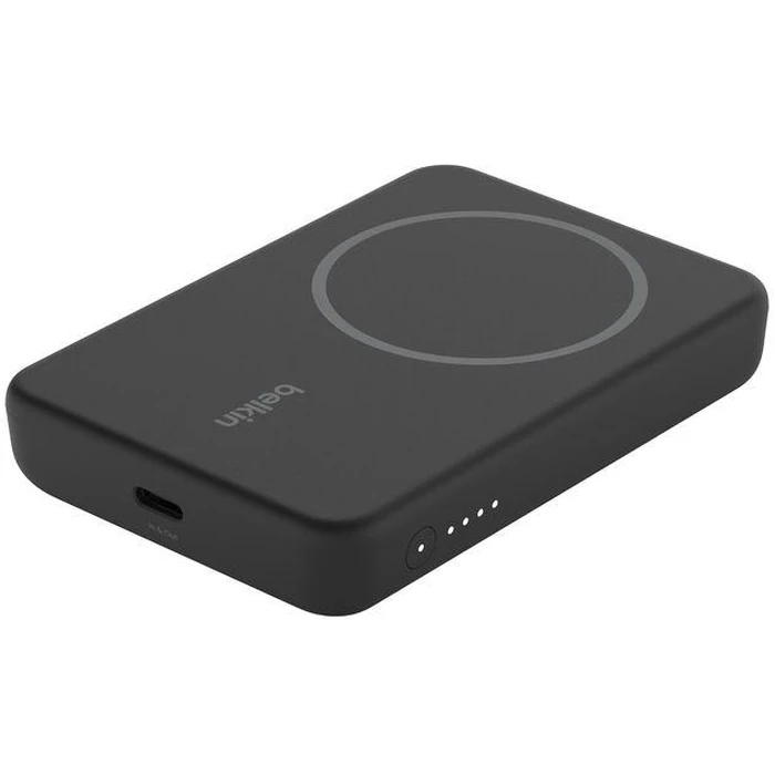 Belkin BoostCharge Magnetic Wireless Power Bank 5K mAh + Stand - Black by Belkin - Image 2