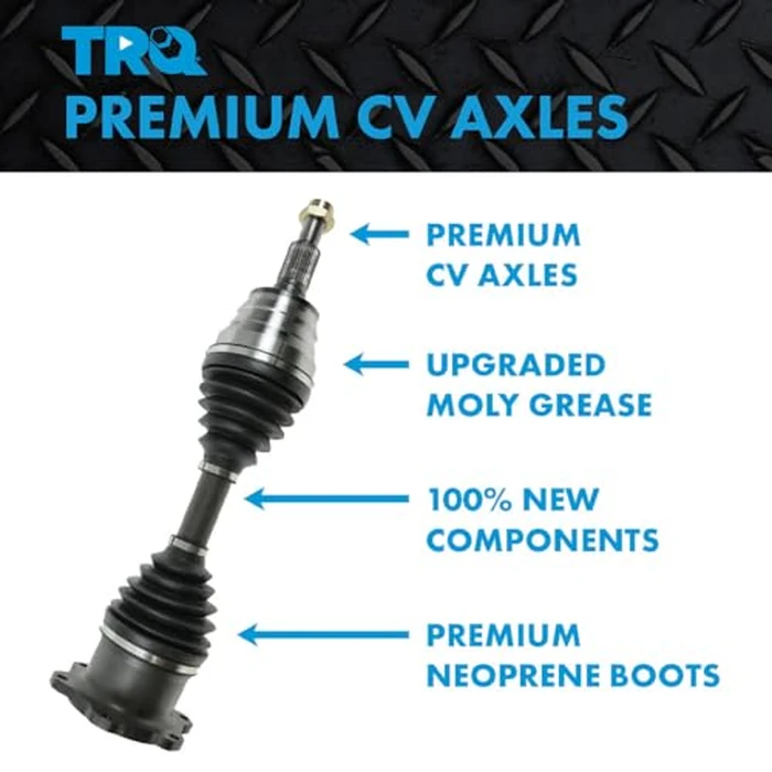 TRQ Front Right CV Axle Assembly Compatible with 2013 Nissan Pathfinder 4WD 14 Pathfinder S SV SL Platinum 4WD 15-19 Pathfinder 4WD 14-17 Infiniti QX60 Base AWD 18-20 QX60 AWD by TRQ - Image 5
