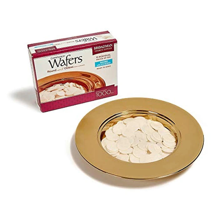 Broadman Church Supplies Communion Wafer, Round with Cross Design, 1,000 Count by BROADMAN CHURCH SUPPLIES - Image 3
