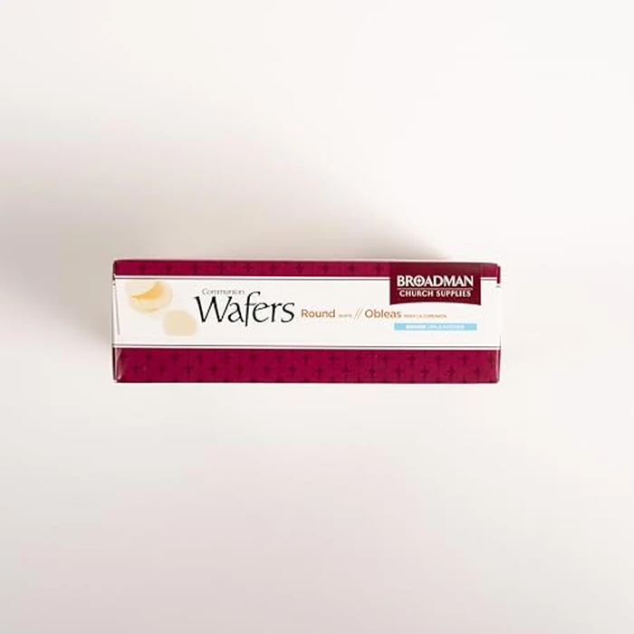 Broadman Church Supplies Communion Wafer, Round with Cross Design, 1,000 Count by BROADMAN CHURCH SUPPLIES - Image 8