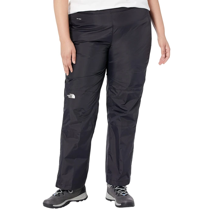 The North Face Women's Antora Rain Pant - Breathable & Waterproof Hiking Pants, Elastic Waistband, Adjustable Drawcord, TNF Black, X-Small by The North Face - Image 4