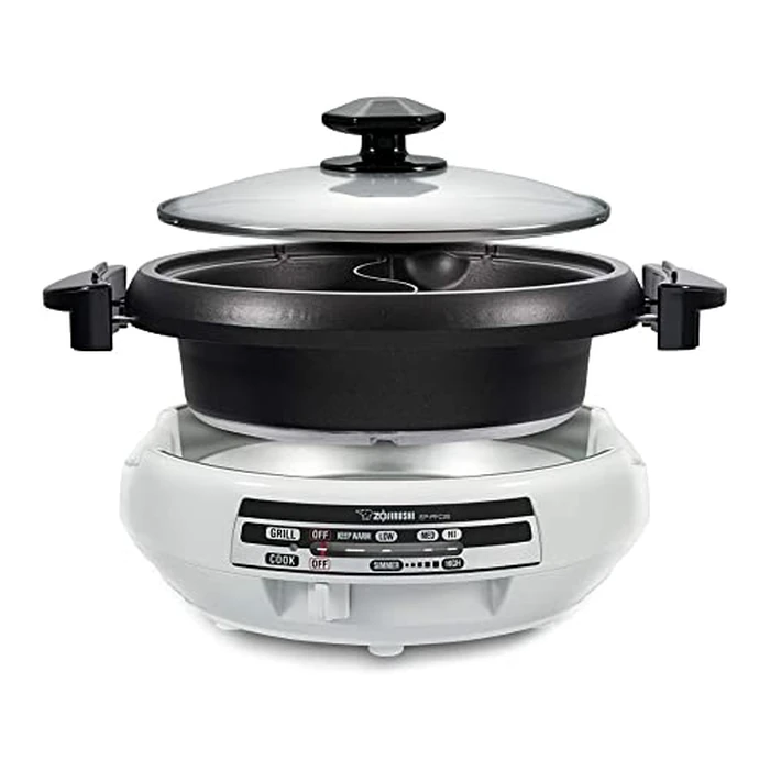 Zojirushi EP-PFC20HA, Gourmet d’Expert(R) Electric Skillet for Yin Yang Hot Pot by Zojirushi - Image 3