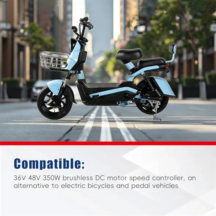 waltyotur 36V 48V 350W Brushless DC Motor Speed Controller Replacement for Electric Bicycle E-Bike Scooter by waltyotur - Image 7