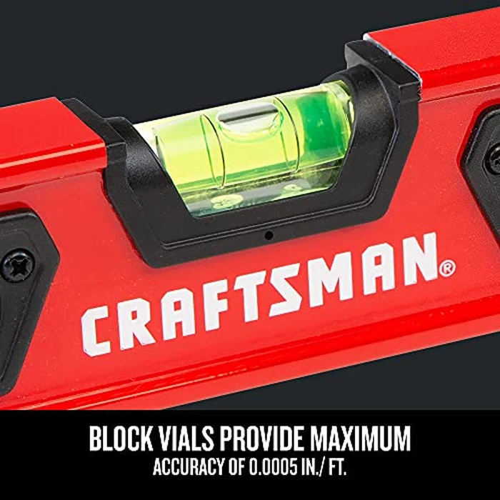 CRAFTSMAN Torpedo Level, 9 Inch, With Shock Absorbing End Caps (CMHT82390) by CRAFTSMAN - Image 3
