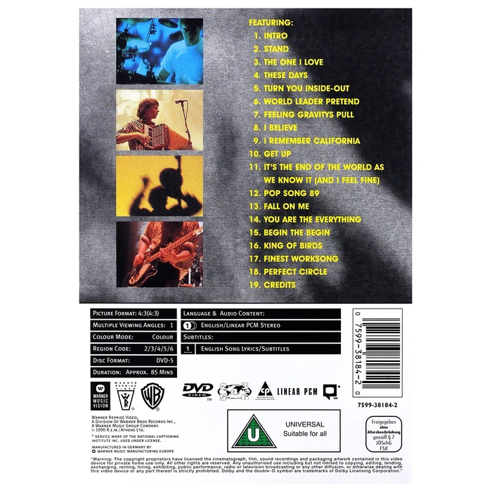 R.E.M. - Tourfilm by Rhino - Image 2