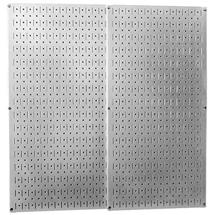 WALMP Wall Control 30-P-3232GV Galvanized Steel Pegboard Pack by Wall Control - Used - Like New condition - CA$54.43