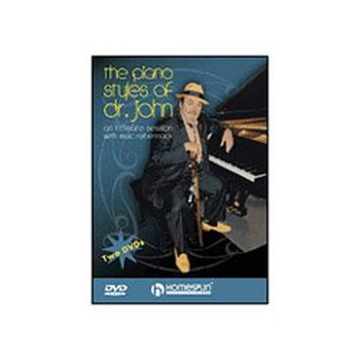 2 DVD's-The Piano Styles of Dr John by Hal Leonard - Used - Very Good condition