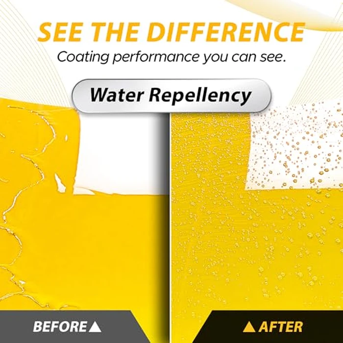 BULLET Q-001 Quick Detailer Spray Wax, Hydrophobic Shine, Ceramic Spray Coating for Durable Protection on Paint, Glass & Wheels, Powerful Water Beading, 16.9 oz Bottle by BULLET - Image 6