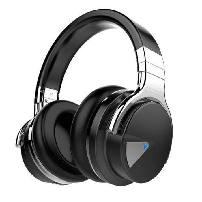 Cowin E7 Active Noise Cancelling Over-Ear Headphones - Black by Cowin - Refurbished - Excellent condition - US$39.41
