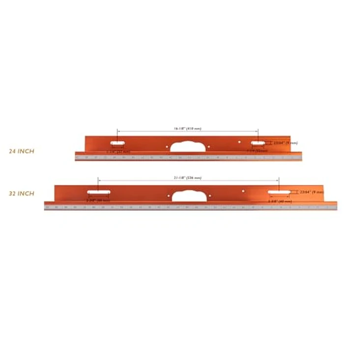 O'SKOOL 24 Inches Long Router Table Fence System with Feather Board, Bit Guard, Adjustable Stop and Dust Port, RTS06 by O'SKOOL - Image 3