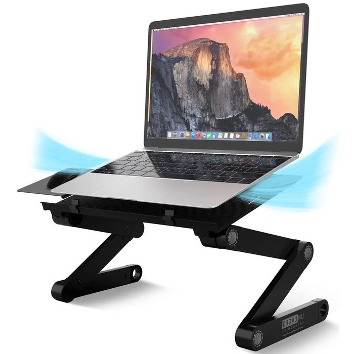 Uncaged Ergonomics WorkEZ Best Laptop Stand & Lap Desk - Black by Uncaged Ergonomics - Refurbished - Excellent condition - US$32.29
