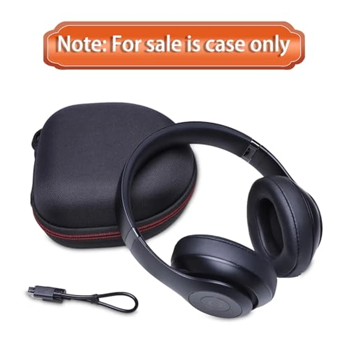 LTGEM Headphone Case Compatible with BERIBES/TOZO/KVIDIO/Beats/Soundcore Anker/JBL Noise Cancelling Over-Ear Headphones, Light Purple by L LTGEM - Image 9