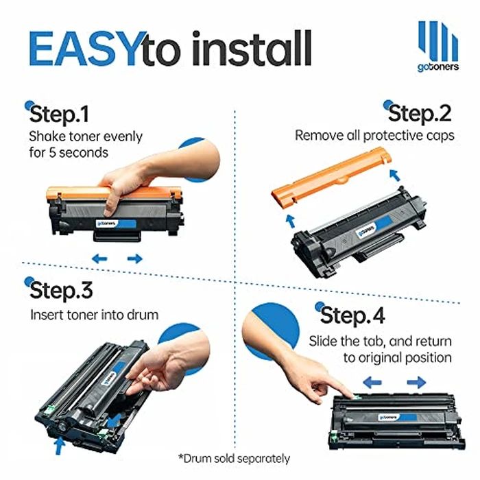 (New CHIP) TN229XL TN229 4 Pack Toner Cartridge Replacement for Brother TN-229XL TN-229 TN229BK Work with MFC-L3780CDW MFC-L3720CDW HL-L3220CDW HL-L3280CDW Priners (High Yield, BK/C/M/Y) by GoToners - Image 7