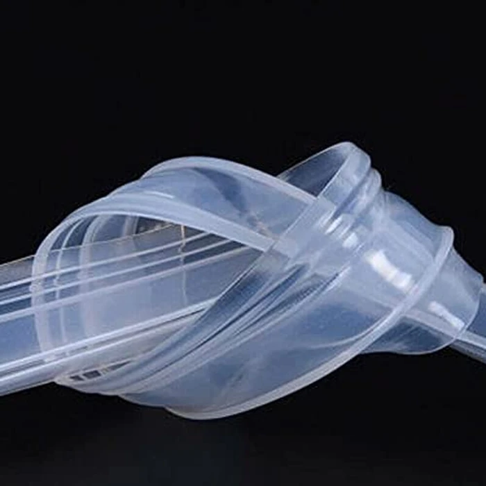 Qiveno Shower Door Seal Strip, 78.7" Soft Frameless Glass Shower Door Sweep Side Seal to Stop Shower Leaks U Type,Fit for 10mm (3/8”) Glass Door Translucent by Qiveno - Image 6