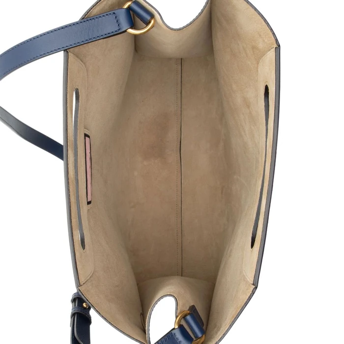 Gucci Leather Ghost Medium Tote - Leather - Red/White/Blue by Gucci - Image 6