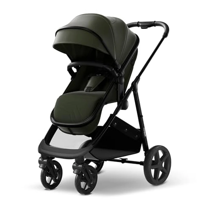 Mompush Wiz 2 in 1 Baby Stroller with Infant Pramette Mode, One Hand Fold Convertible Newborn to Toddler Stroller with Reversible Seat and Large UPF 50+ Canopy by mompush - Used - Like New condition - US$151.99