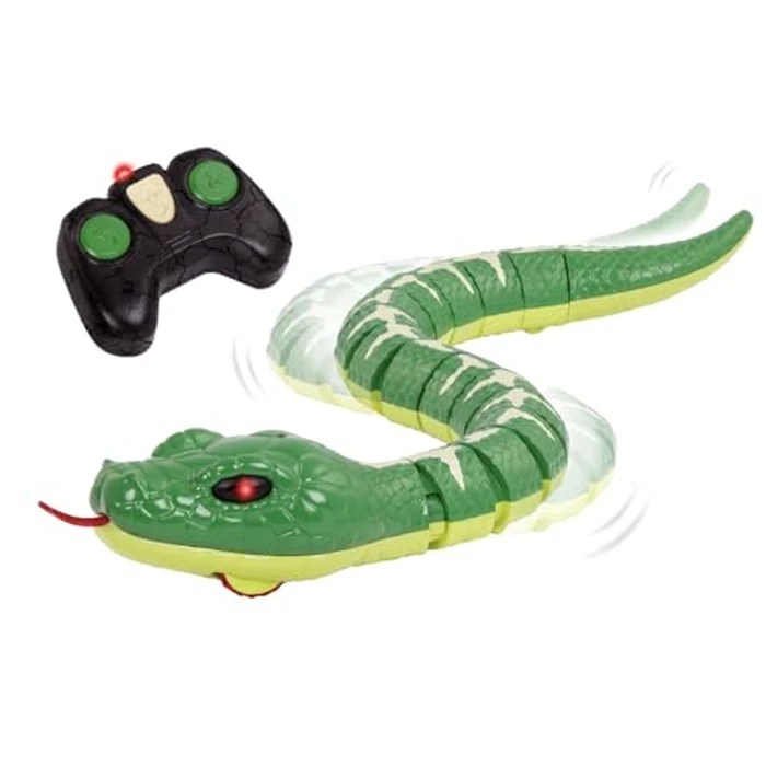 Terra by Battat - Remote Control Emerald Tree Boa Snake Toy, Realistic Moving Electronic Animal for Kids with Easy Operation, Fun Reptile Adventure, Includes Transmitter, Ages 6+ Years by Terra by Battat - Used - Very Good condition - US$16.59