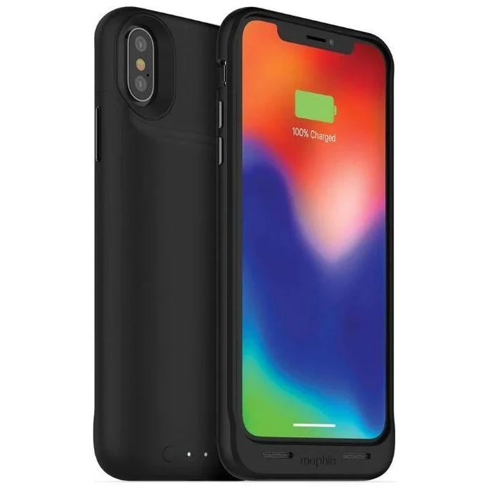 Mophie Juice Pack Air Battery Phone Case for iPhone X - Black by Mophie - Image 1
