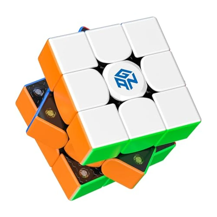GAN 356 M, Speed Cube 3x3 Magnetic Speedcube Stickerless 356M Fidget Toys for Kids Adults, No Extra GES by GAN - Used - Like New condition