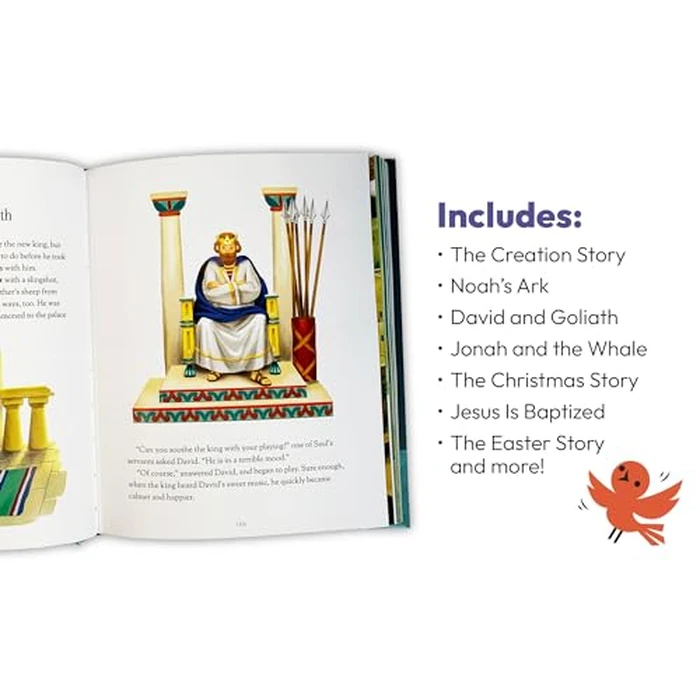 My First Bible and Prayers: Over 125 Prayers, Poems and Stories from the Old and New Testament for Young Children (Little Sunbeams) by Cottage Door Press - Image 3