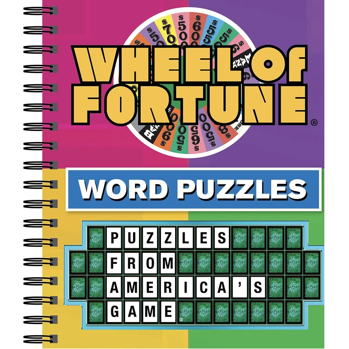 Wheel of Fortune Word Puzzles (Brain Games) by Publications International, Ltd. - Used - Acceptable condition - US$2.59