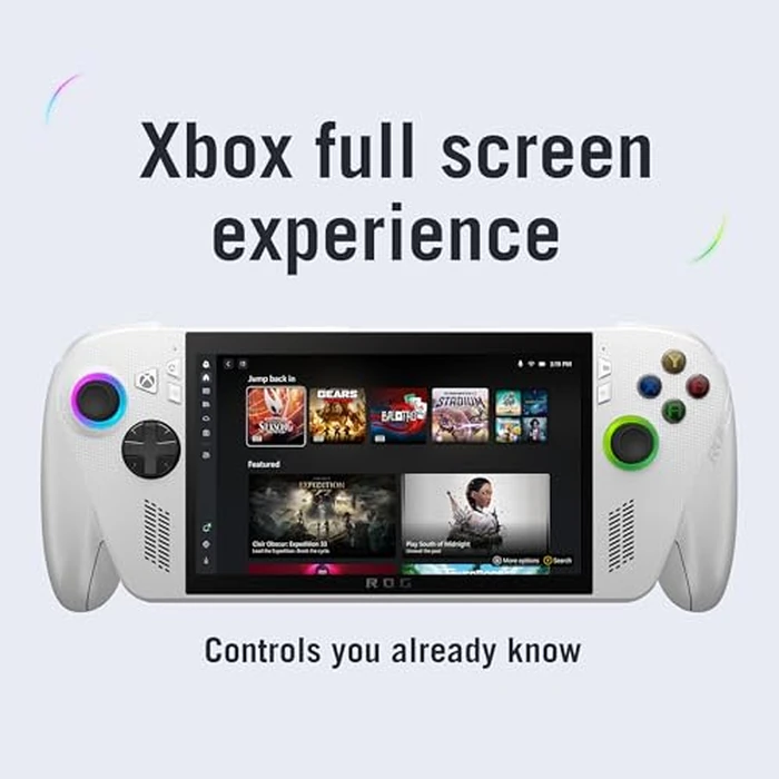 ASUS ROG Xbox Ally - 7” 1080p 120Hz Touchscreen Gaming Handheld, 3-month Xbox Game Pass Premium included, AMD Ryzen Z2 A, 16GB RAM, 512GB SSD, White by ASUS - Image 7