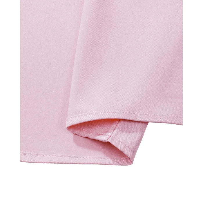 J.VER Mens Dress Shirts Contrast Collar Casual Button Down Shirt Long Sleeve Semi Formal Club Prom Stylish Tops Pink Medium by J.VER - Image 6