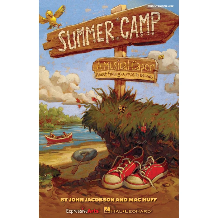 Summer Camp: A Musical Caper About Finding a Place to Belong! by Hal Leonard - Used - Very Good condition