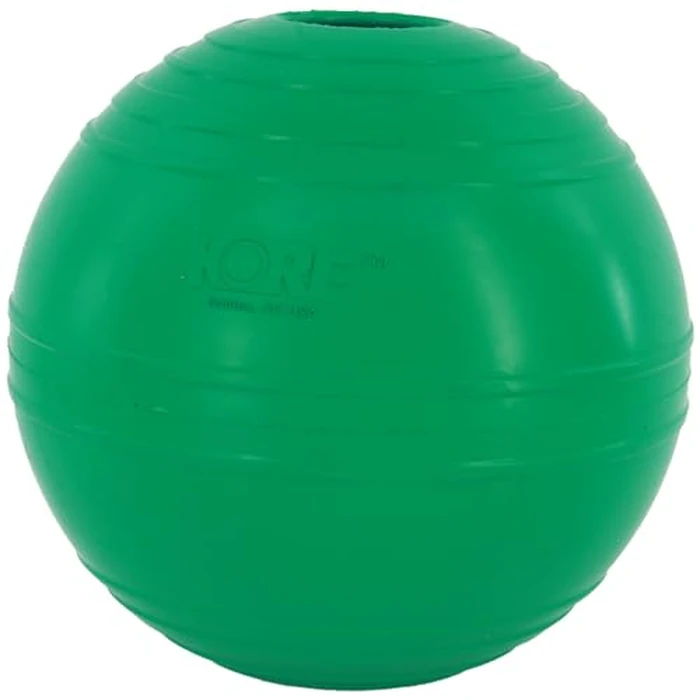 PetKORE: KoreFlex Ball - 4.75" Large, Green, Dog Toy, Shape Maintaining Rubber, Treat Stuffing Center, Bounce-Fetch-Chew, Pet Indoor-Outdoor Play by PetKORE - Image 1