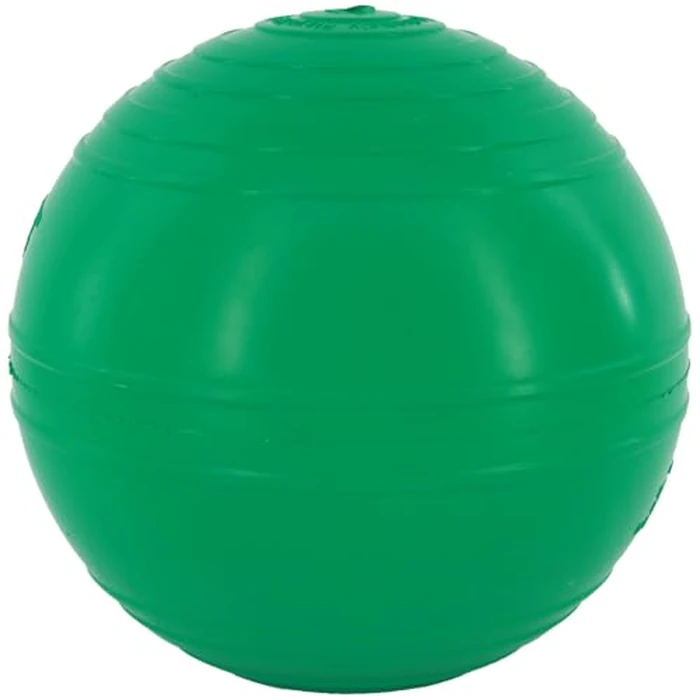 PetKORE: KoreFlex Ball - 4.75" Large, Green, Dog Toy, Shape Maintaining Rubber, Treat Stuffing Center, Bounce-Fetch-Chew, Pet Indoor-Outdoor Play by PetKORE - Image 2