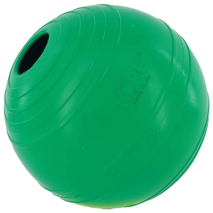 PetKORE: KoreFlex Ball - 4.75" Large, Green, Dog Toy, Shape Maintaining Rubber, Treat Stuffing Center, Bounce-Fetch-Chew, Pet Indoor-Outdoor Play by PetKORE - Image 6