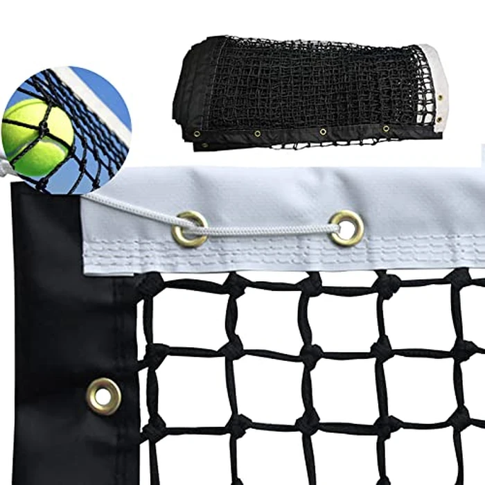VANCL Tennis Net Outdoor Heavy Duty Professional Tennis Court Net Replacement Professional Tennis Net Nylon for Professional Tennis Courts [Includes 2 Fiberglass Dowels] by VANCL - Used - Very Good condition - US$135.46