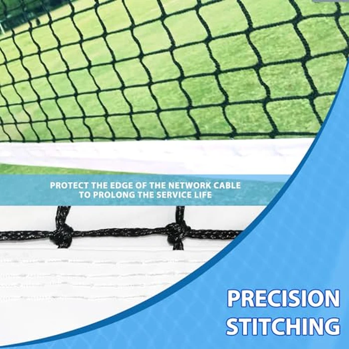 VANCL Tennis Net Outdoor Heavy Duty Professional Tennis Court Net Replacement Professional Tennis Net Nylon for Professional Tennis Courts [Includes 2 Fiberglass Dowels] by VANCL - Image 5