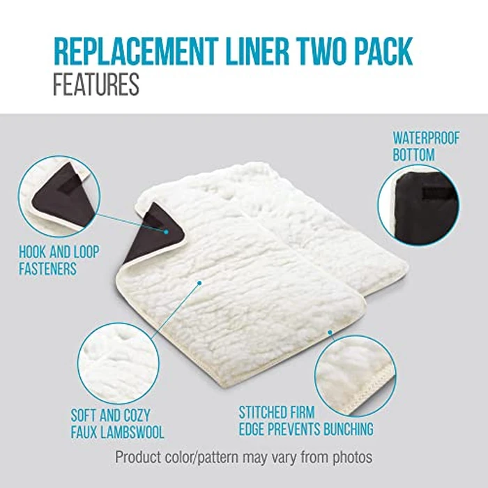 Sherpa Replacement Liners for Travel Pet Carriers - Soft Absorbent Dog Kennel Pad with Waterproof Backing, Machine Washable Dog Crate Pads, 14.5x9.75in - 2 Pack, White, Small by Sherpa - Image 5