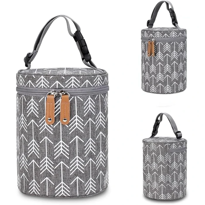 KuyatE Breast Milk Cooler Travel Tote Bag, Breast Milk Storage Tote Bag, Hanging Bottle Bags, Perfect Choice for Nursing Mothers in Day Care by KuyatE - Image 4