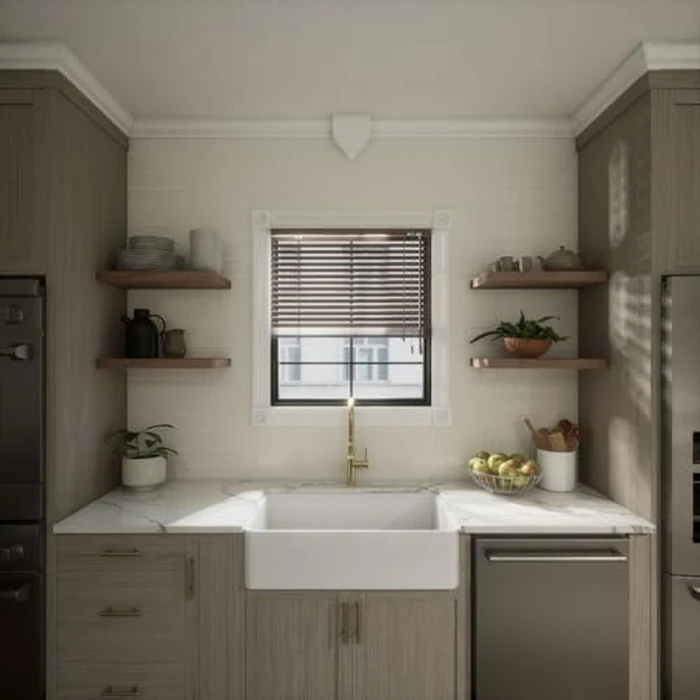 3 5/8"P x 7 1/4"W x 7 1/2"H Americraft Solid Paint Grade Wood Universal Mid Crown Moulding Coupler Block for Profiles up to 4"H x 3 5/8"P, Primed Pine by Ekena Millwork - Image 9