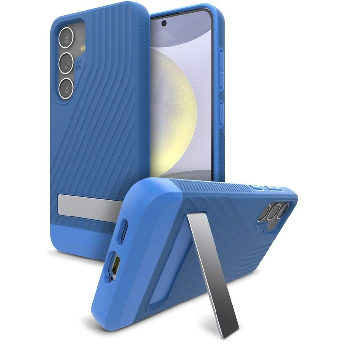 ZAGG Denali Phone Case with Stand for Samsung Galaxy S24 - Cobalt Blue - Brand New by ZAGG - Image 1