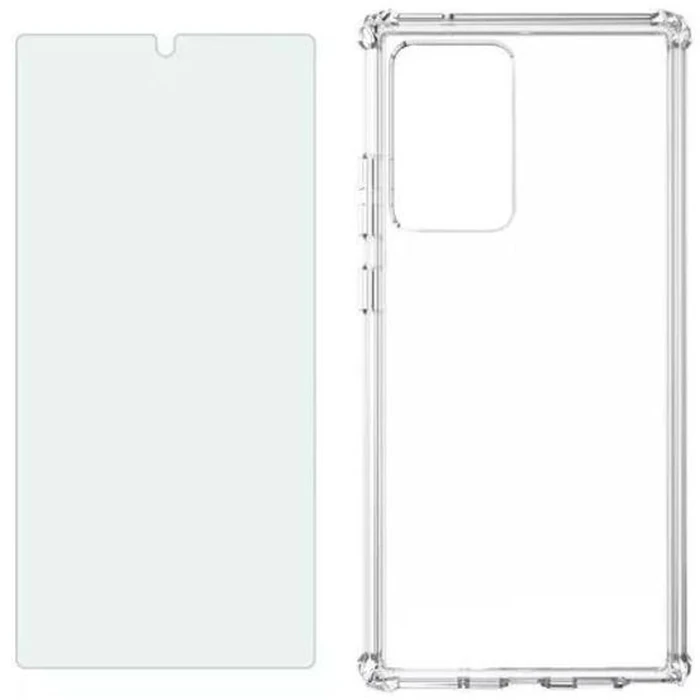 Verizon Clear Phone Case and Blue Light Screen Protector for Samsung Galaxy Note20 5G - Clear by Verizon - Refurbished - Acceptable condition