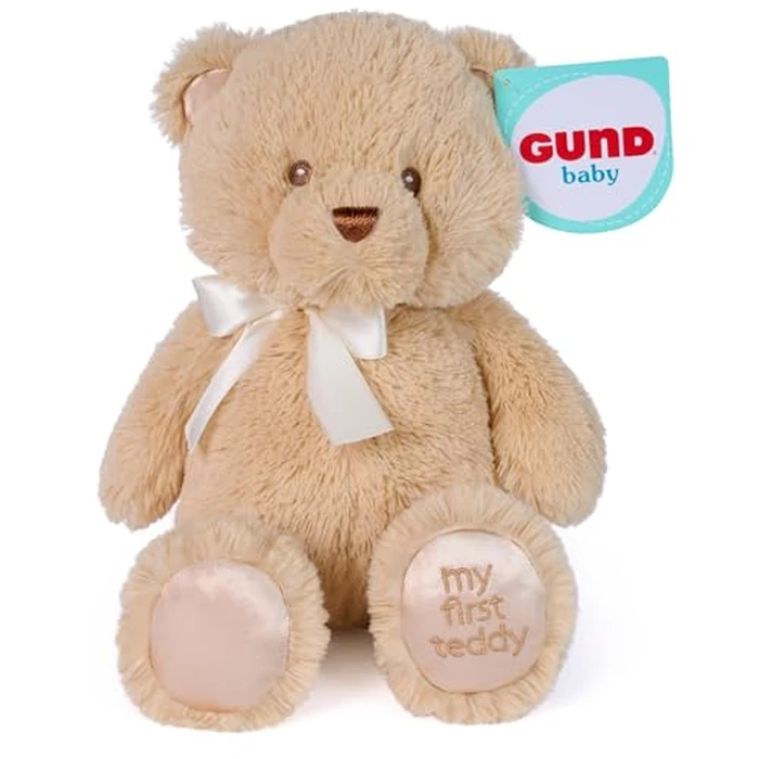 GUND Baby My First Teddy Bear, Ultra Soft Animal Plush Toy for Babies and Newborns, Light Brown/Tan, 10” by GUND - Image 8