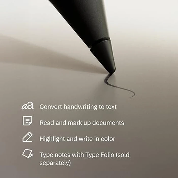 reMarkable Paper Pro Bundle - Premium Leather | Includes 11.8” reMarkable Paper Tablet, Marker Plus Pen with Eraser, and a Book Folio Cover in Black Leather by reMarkable - Image 5