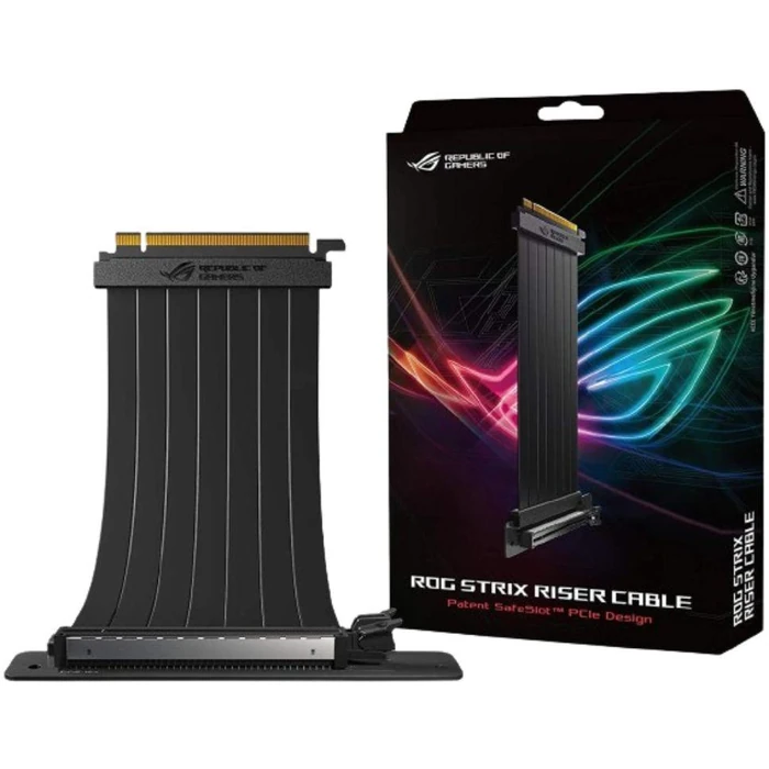 Asus ROG Strix Riser Cable - Black by Asus - Refurbished - Excellent condition - US$52.93