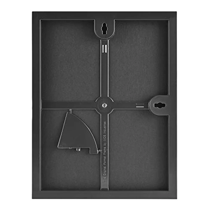 MCS Format 8.5x11 Diploma Frame, Black Picture Frame Wall Hanging or Tabletop Easel for Documents, Awards & Certificates (12-Pack) by MCS - Image 5