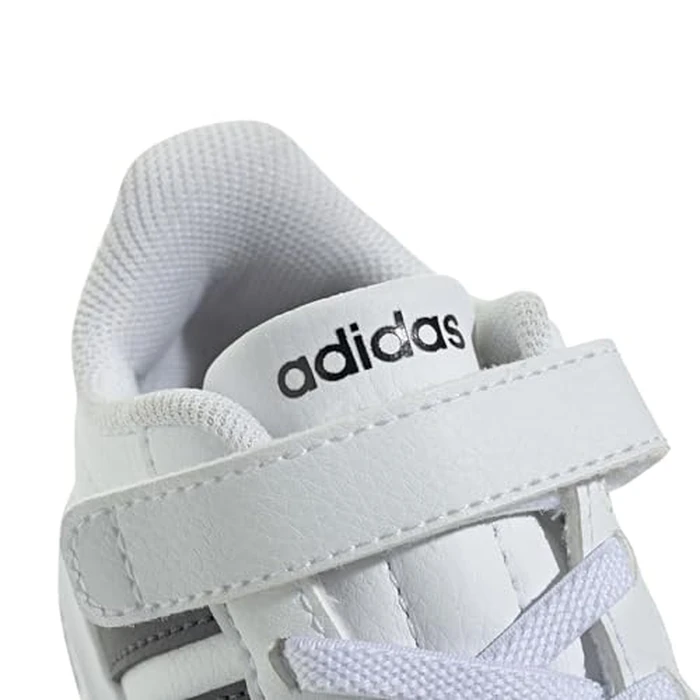 Adidas Unisex-Baby Streetalk Elastic Lace, White/Black/Black, 6 by adidas - Image 5