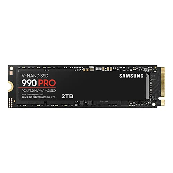 Samsung 990 PRO 2TB PCIe Gen 4.0 x4 (Maximum Transfer Rate 7,450MB/s) NVMe M.2 (2280) Internal SSD MZ-V9P2T0B-IT/EC by Samsung - Used - Very Good condition - US$319.99